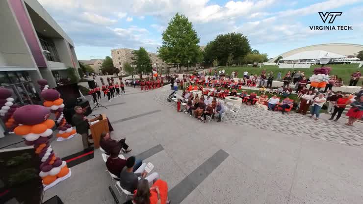 Dedication of Quillen Family Spirit Plaza cements a tradition of philanthropy