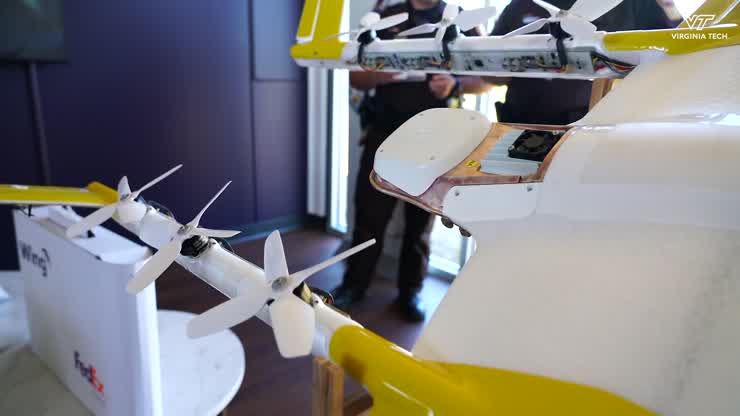 First drone deliveries in the U.S. begin in Christiansburg