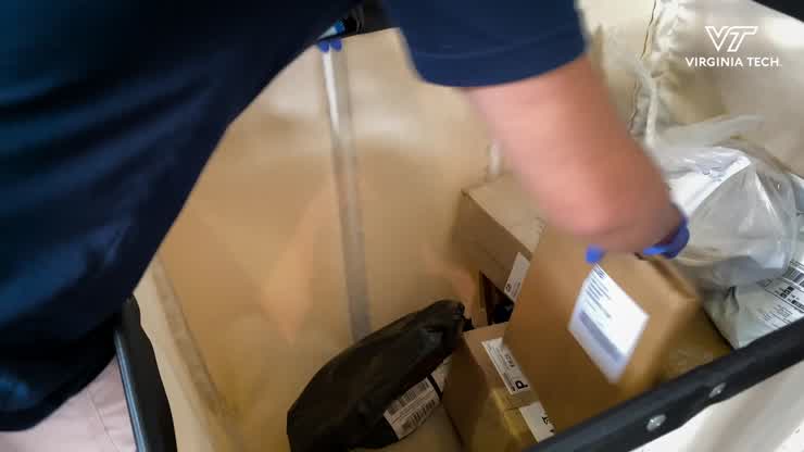 Pumping up the volume — of incoming packages