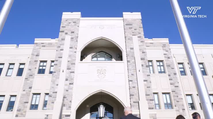 Board of Visitors Tour Upper Quad