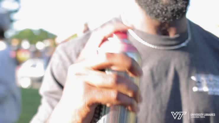 Graffiti workshop shines light on hip hop culture