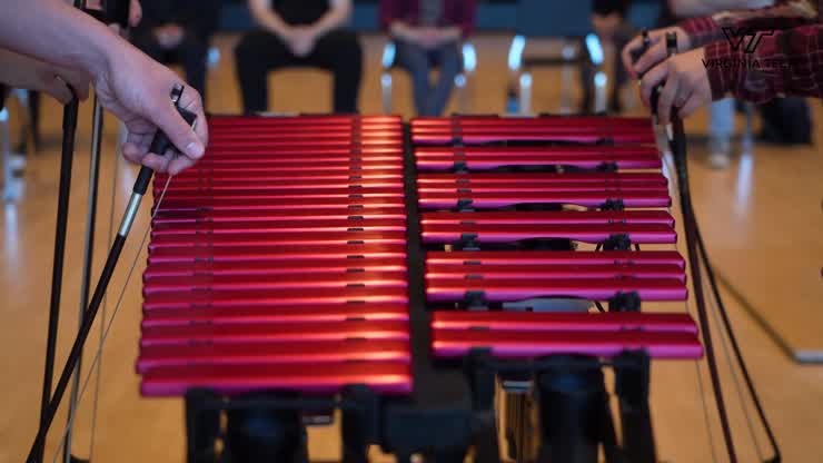 Students find their rhythm with Sō Percussion
