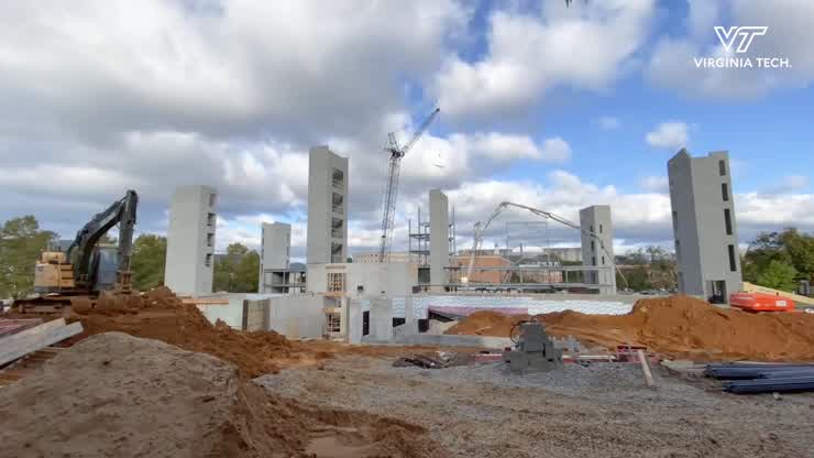Constructing the new Creativity and Innovation District