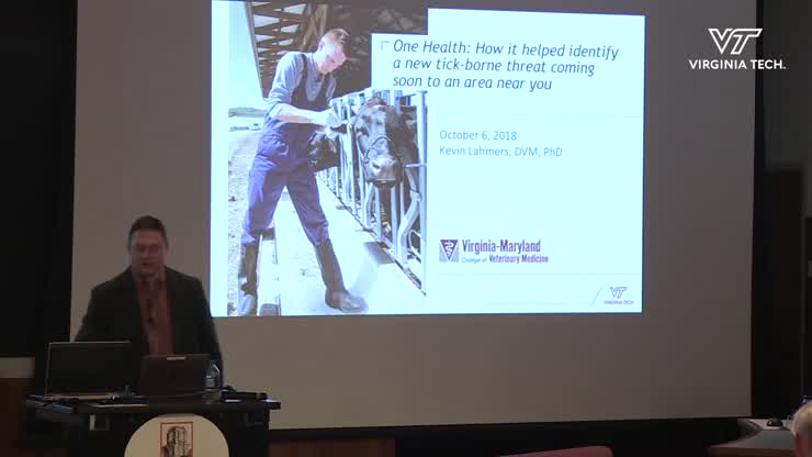 HokieTalks: One Health: How it helped identify a new tick-borne threat coming soon to an area near you