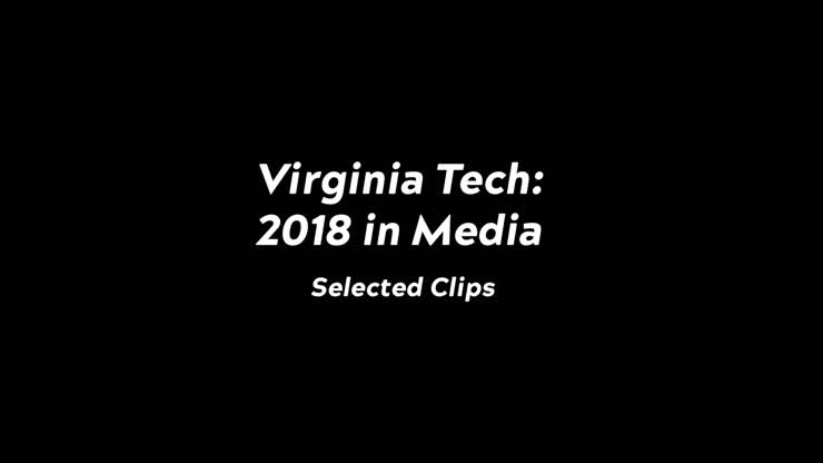 The Year in Media: Clips of Virginia Tech stories
