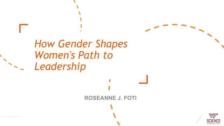 HokieTalks: How Gender Shapes Women’s Path to Leadership