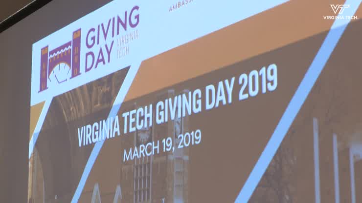 Hokies give back in record numbers during Giving Day 2019