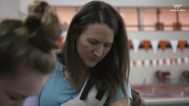 Virginia Tech students engineer device to help alumna thrive
