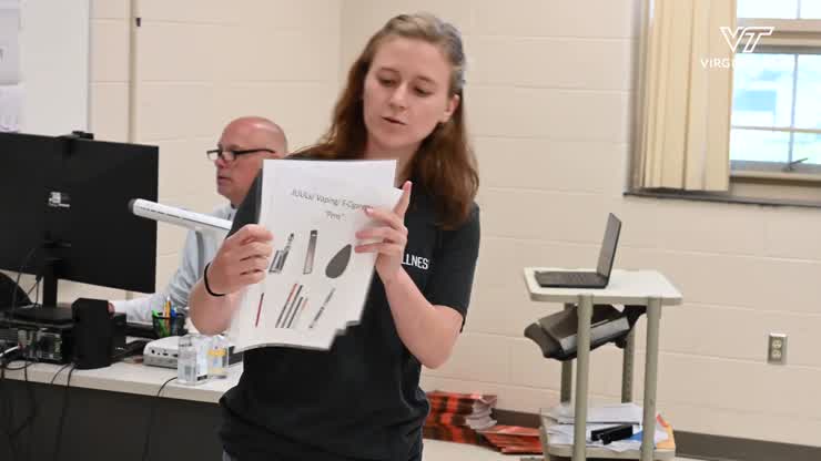 Hokie Wellness educates students about the dangers of vaping