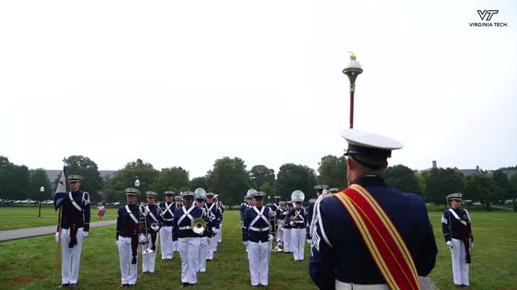 First-Year cadets take part in annual parade