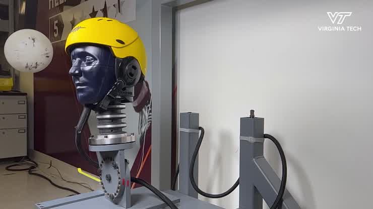 Virginia Tech Helmet Lab to develop safety helmet ratings