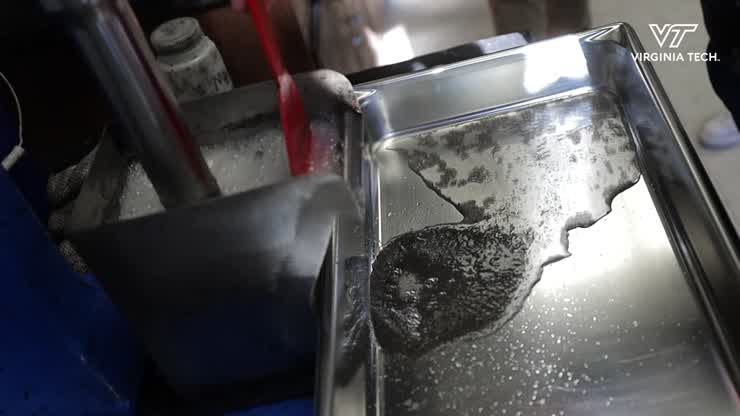 Efforts to reduce our carbon footprint begin in mining and minerals lab