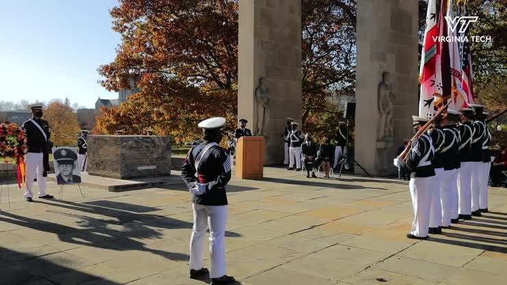 Cenotaph Ceremony recognizes alum's ultimate sacrifice