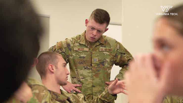 ROTC cadet focuses on the future with help from Virginia Tech Advantage