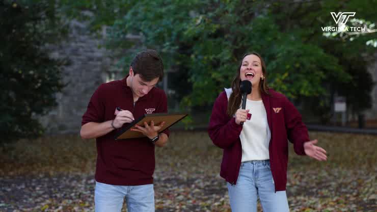 Hokies draw against the clock