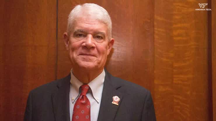 Virginia Tech Alumnus Lance Smith awarded for decades of service