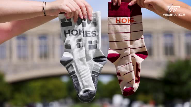 Meet this year's Hokie Sock designers