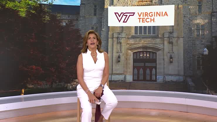 Hoda Kotb honored with Virginia Tech’s 2022 University Distinguished Achievement Award