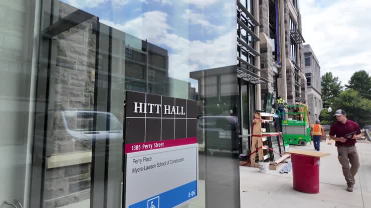 Construction intern hopes to leave his mark on Virginia Tech's campus