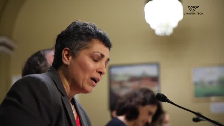 Laura Belmonte testifies on Capitol Hill