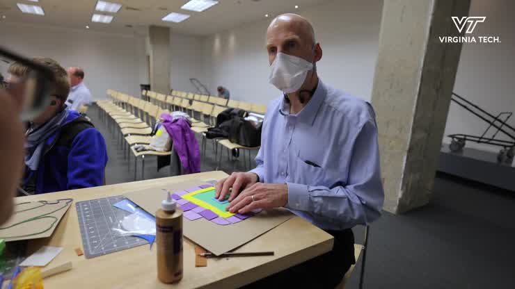 Students and faculty host design workshop for the blind and visually impaired