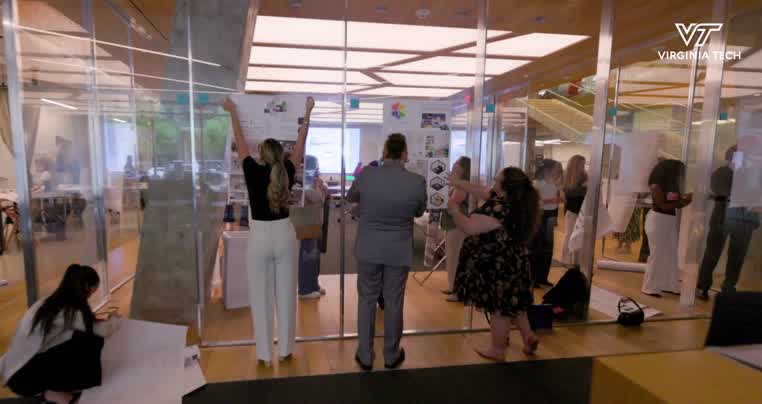 Meet the interior design seniors: Virginia Tech and Gensler prepare graduates for success
