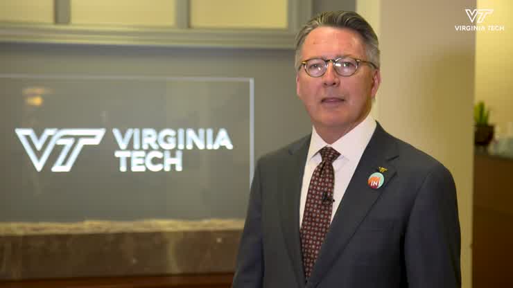 President Tim Sands delivers Giving Day thank you