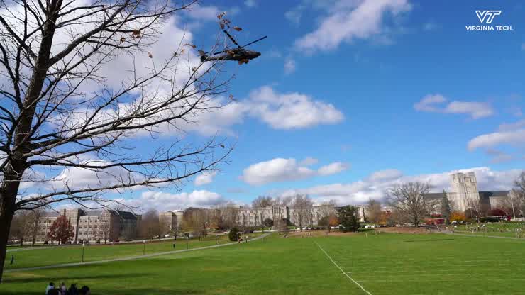 The Army experience lands on Virginia Tech's campus