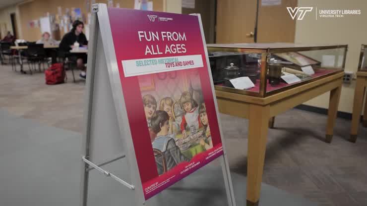 Student-curated exhibit explores the history of toys and play