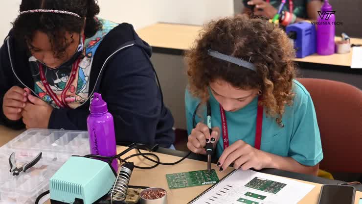Middle schoolers imagine a future in engineering
