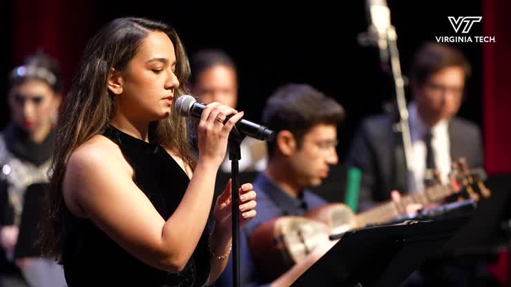 Virginia Tech community performs Arabic music