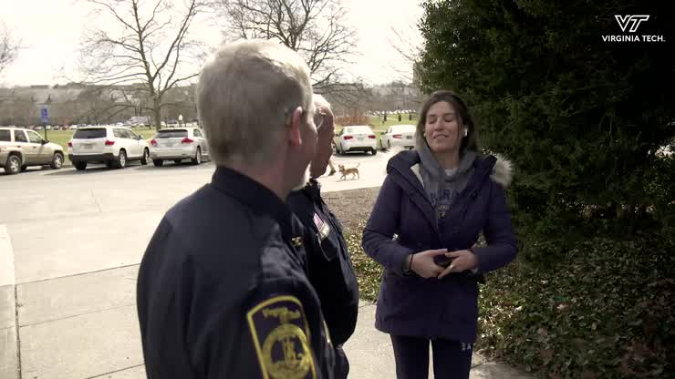 Virginia Tech and Blacksburg Police share unique collaboration