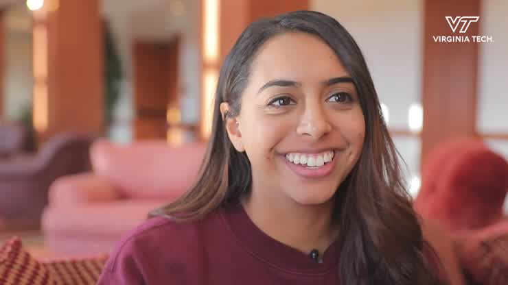 Pamplin student stands firm at the intersection of business and technology