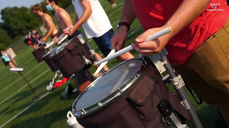 Marching Virginians find ways to safely perform during COVID
