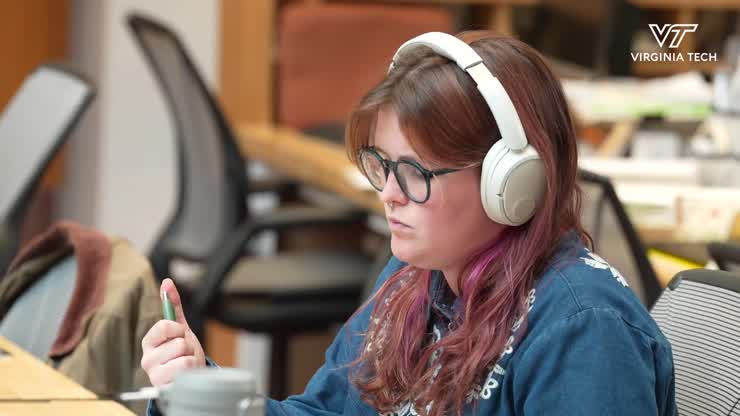 Virginia Tech Advantage helps undergraduate focus on academics