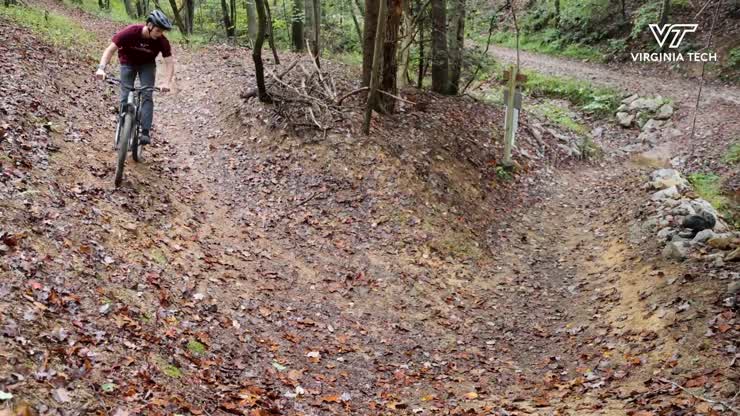 Researching trail use in Blacksburg