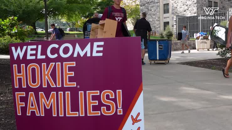 Virginia Tech Fall Move-in 2024
