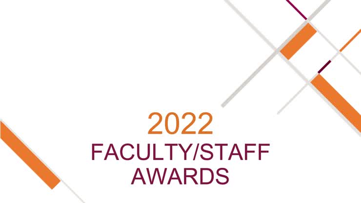 2022 Faculty/Staff Awards