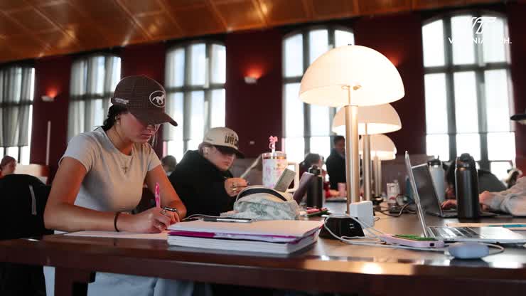 Hokies study strong during Reading Day 2025 
