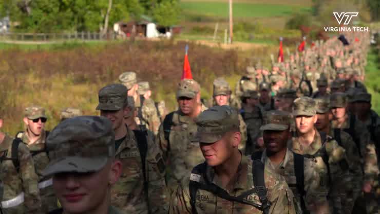 Caldwell March marks turning point for first-year cadets
