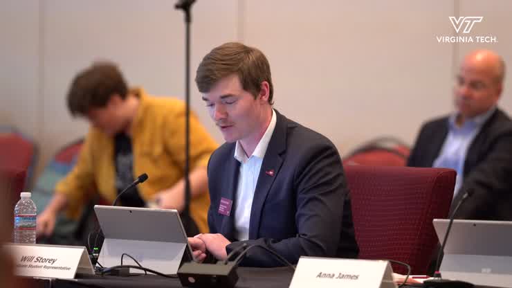 The importance of student representation on the Board of Visitors