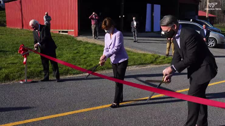 Rural Roadway opening at VTTI bridges the gap between urban and rural road research