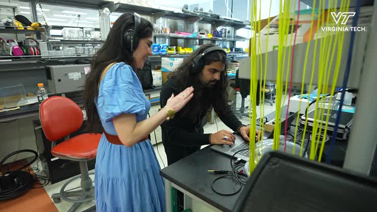 Histotripsy lab creates meaningful sound for local artist
