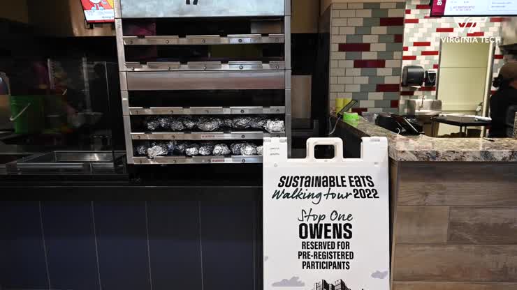Campus dining offers tasting tour of sustainable foods