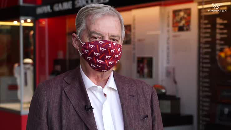 Cornerstone Moment: Alumnus Frank Beamer as a Hokies player