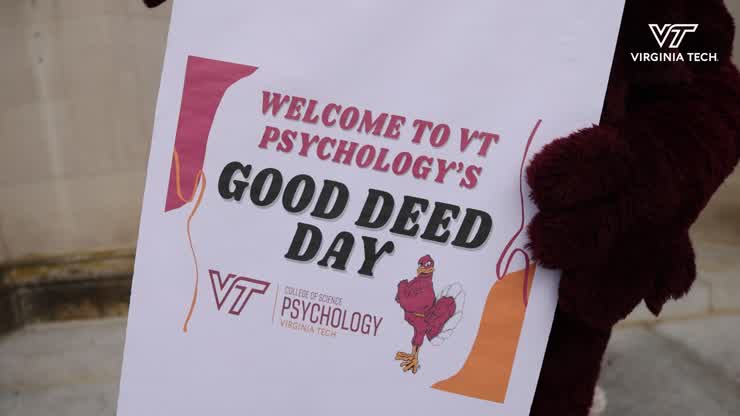 Inaugural Good Deed Day highlights the Hokie spirit
