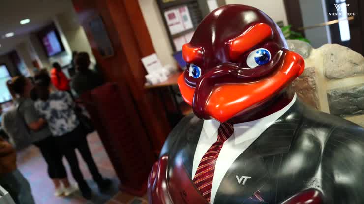 Hundreds of Hokies Suit Up for Career Outfitters One-day Event