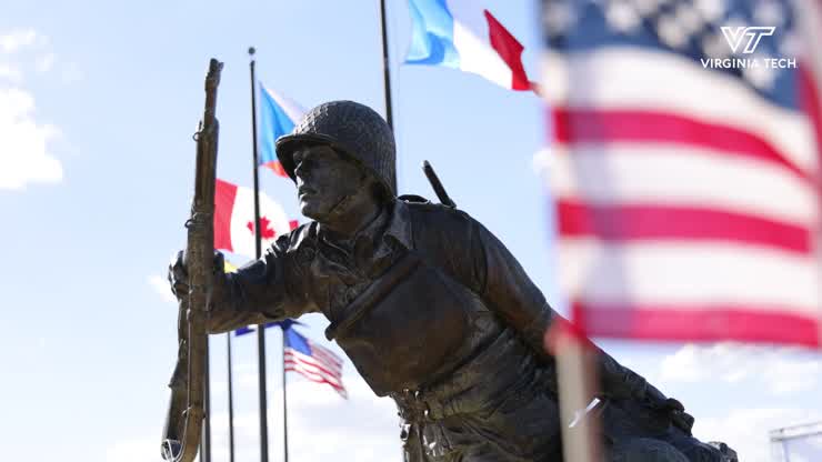 Virginia Tech creates immersive display for 80th anniversary of D-Day