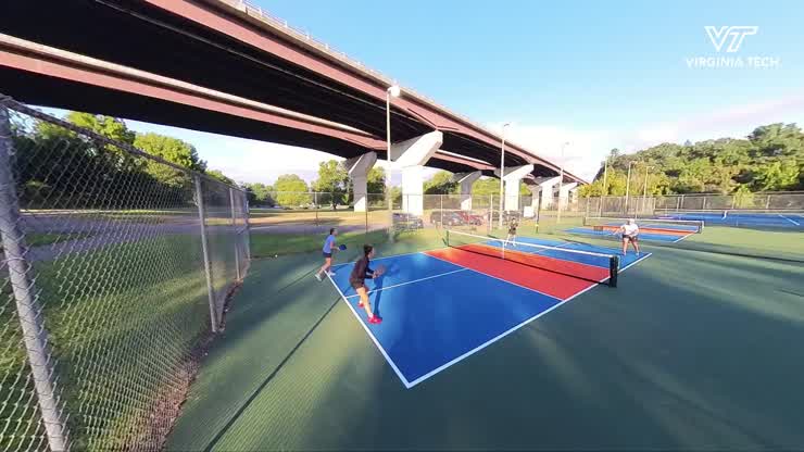 Pickleball is more than just a game for one mathematician. It's a science.