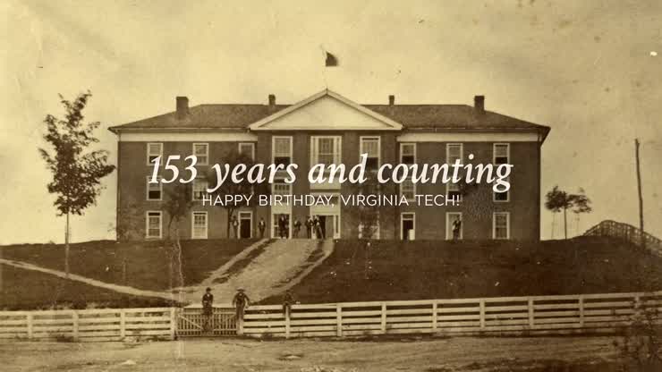 153 years of Virginia Tech history